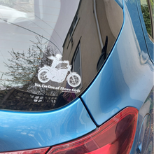 Load image into Gallery viewer, "Yes, I'm One of Those Girls"  Window Sticker