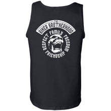 Load image into Gallery viewer, Biker Brotherhood VIP Club Member Tank Top - #2 (Logos front &amp; back)