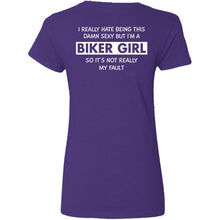 Load image into Gallery viewer, "I Really Hate Being This Sexy..." V-Neck Tee