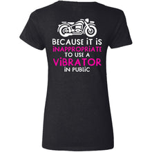 Load image into Gallery viewer, "Because It's Inappropriate To..." V-Neck Tees