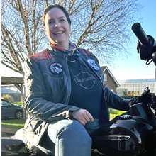 Load image into Gallery viewer, Biker Sisterhood VIP Club Member Circle Patch