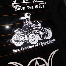 Load image into Gallery viewer, "Yes, I'm One of Those Girls" Can-Am Window Sticker