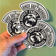 Load image into Gallery viewer, Biker Brotherhood VIP Club High Quality Vinyl Decals