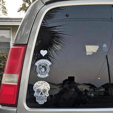 Load image into Gallery viewer, Biker Sisterhood VIP Club Decal on SUV