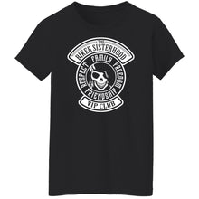 Load image into Gallery viewer, Biker Sisterhood VIP Club Patch Tee - Women's Fit