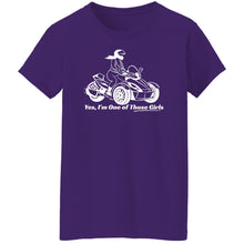 Load image into Gallery viewer, Yes, I'm One of Those Girls  - Can-Am Biker Women's Fit Tee