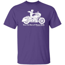 Load image into Gallery viewer, "Yes, I'm One of Those Girls" - HD Biker Classic Fit Tee