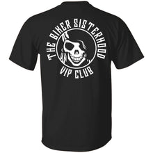 Load image into Gallery viewer, Biker Sisterhood VIP Club Member 2- Logo Classic Fit Tee