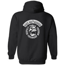 Load image into Gallery viewer, Biker Brotherhood VIP Club Zippered Hoodie w/Rocker Jacket