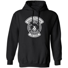 Load image into Gallery viewer, Biker Sisterhood VIP Club Patch Hoodie