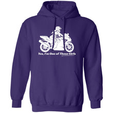 Load image into Gallery viewer, "Yes, I'm One of Those Girls" - Sportbike Hoodie