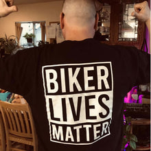 Load image into Gallery viewer, Biker Brotherhood BLM Tee - Back Logo